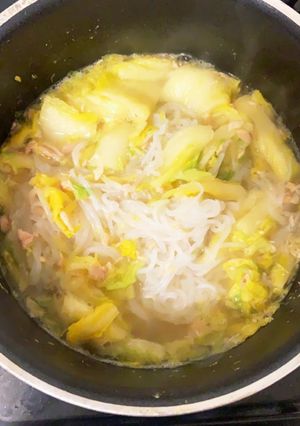 白菜とツナ缶の煮物-レシピのメイン写真