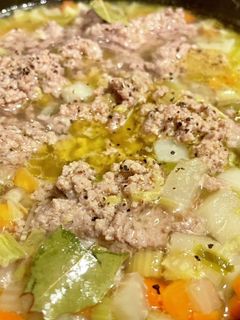 かぶと挽き肉のスープ-レシピのメイン写真