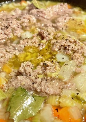かぶと挽き肉のスープ-レシピのメイン写真