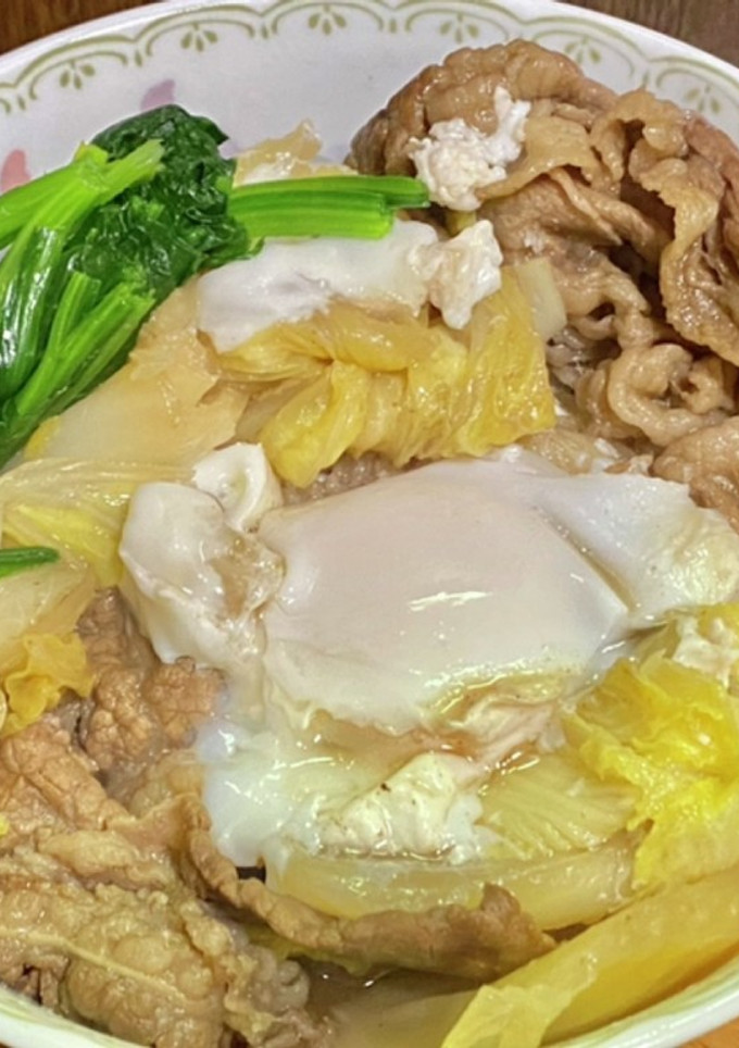 牛肉と白菜のすき焼き風-レシピのメイン写真