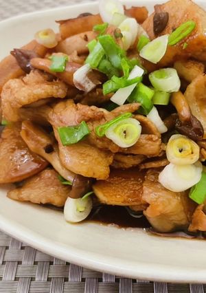 ご飯に合う♡長芋と豚バラ炒め-レシピのメイン写真