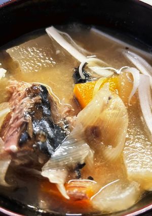 旨さ凝縮★さば缶のあら汁-レシピのメイン写真