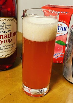 ノンアルピーチビア-レシピのメイン写真