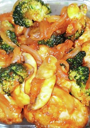 【作り置き】鳥胸のナポリタン炒め-レシピのメイン写真