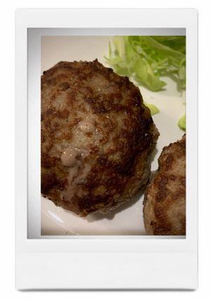 れんこんハンバーグ-レシピのメイン写真