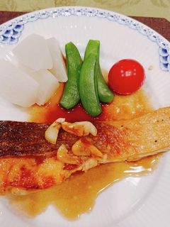 アトランティックサーモンのムニエル-レシピのメイン写真