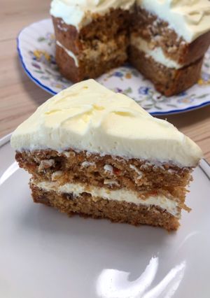 韓国カフェ風＊しっとりキャロットケーキ-レシピのメイン写真