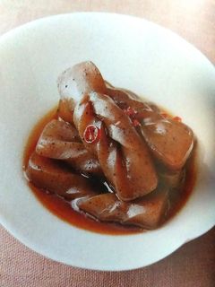 ピリ辛手綱こんにゃく-レシピのメイン写真