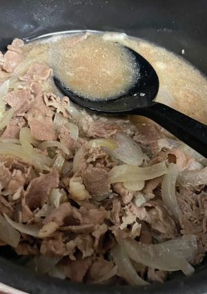 牛丼-レシピのメイン写真