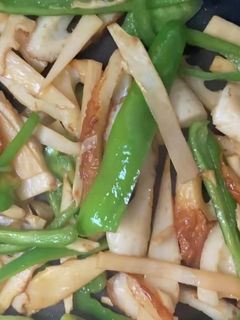 筍とピーマンとちくわのバター醤油炒め-レシピのメイン写真