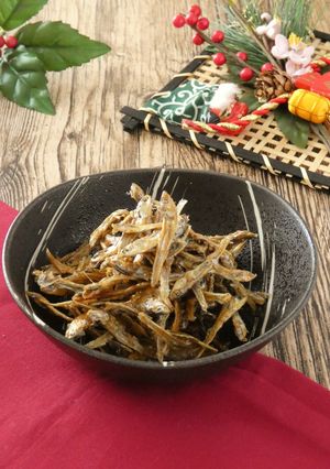 材料4つ★電子レンジで田作り-レシピのメイン写真