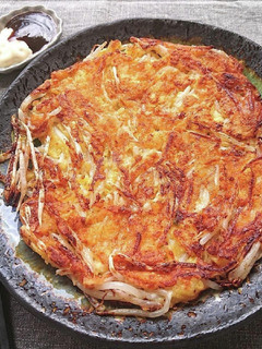 激ウマもやしと卵と片栗粉とチーズ焼き-レシピのメイン写真