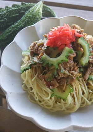 ゴーヤの冷やし中華-レシピのメイン写真