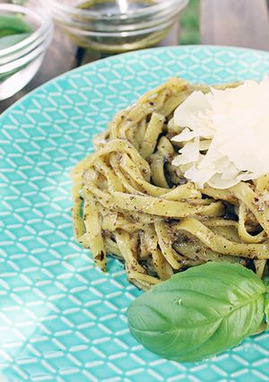 沖縄そば　味噌ジェノベーゼ-レシピのメイン写真