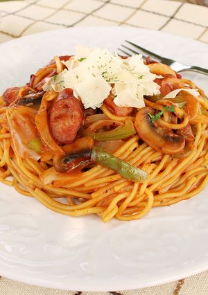長崎ちゃんぽんナポリタン風-レシピのメイン写真