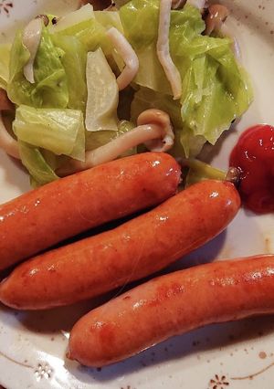 プリプリのウインナーの焼き方♪-レシピのメイン写真