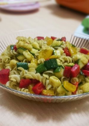 簡単おかず:冷製パスタ-レシピのメイン写真