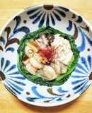 冷凍のカキとエビに豆腐のうま煮◎簡単です