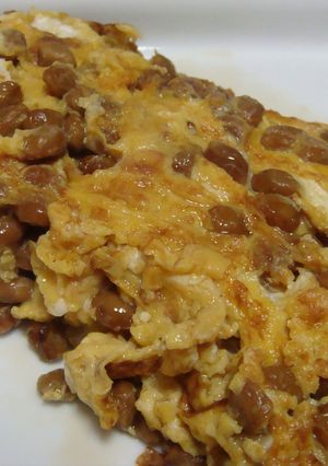 納豆おむれつ-レシピのメイン写真
