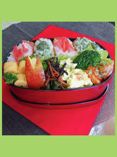 おいなりさん弁当-レシピのメイン写真