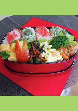おいなりさん弁当-レシピのメイン写真