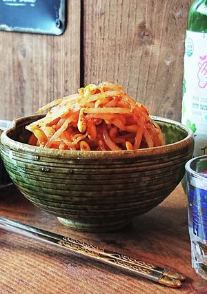おうち居酒屋★ピリ辛！豆もやしのナムル-レシピのメイン写真