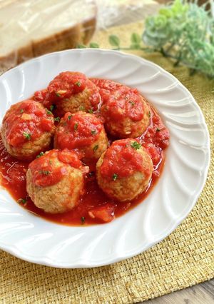 ミートボールのトマト煮-レシピのメイン写真