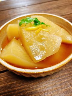 ゆず香る♪かぶの煮物(和風あんかけ)-レシピのメイン写真
