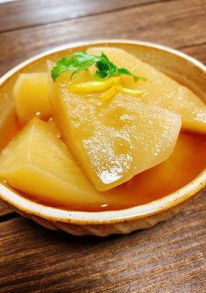 ゆず香る♪かぶの煮物（和風あんかけ）-レシピのメイン写真