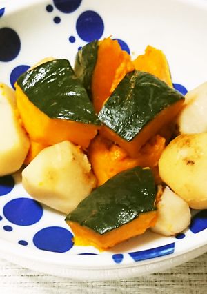 かぼちゃと里芋の煮もの-レシピのメイン写真