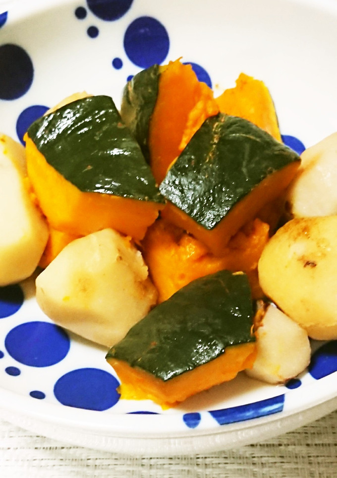 かぼちゃと里芋の煮もの-レシピのメイン写真