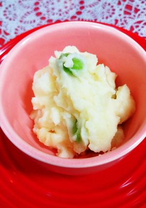 ふわふわマッシュポテト〜チーズ&枝豆風味-レシピのメイン写真