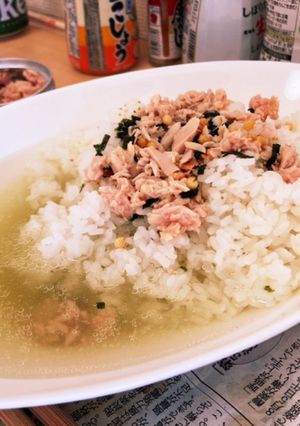 【簡単】限界鮭シーチキン茶漬け-レシピのメイン写真