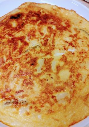 素朴なオムレツ-レシピのメイン写真