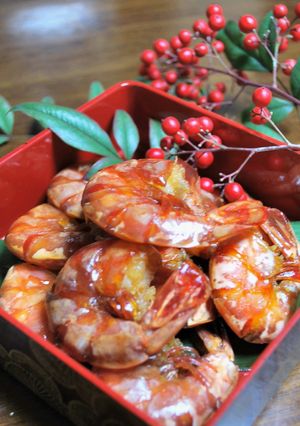 おせちに☆簡単～海老の揚げ煮～-レシピのメイン写真