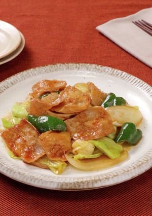 あまからタレが美味しい！ もつ回鍋肉-レシピのメイン写真
