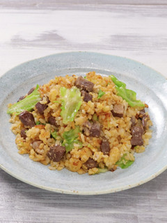 豚ハツレタス炒飯-レシピのメイン写真