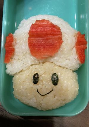107キャラ弁　キノピオ！-レシピのメイン写真