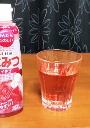 かき氷シロップ消費 オリジナルジュース-レシピのメイン写真