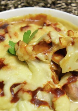 チキンとカリフラワーのデミグラタン-レシピのメイン写真