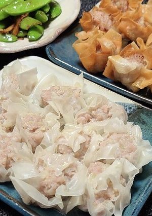 生姜たっぷり焼売(蒸し&揚げ)-レシピのメイン写真