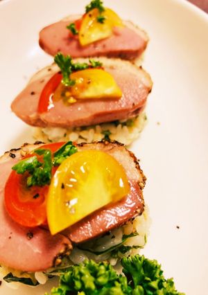 合鴨のパストラミずし！-レシピのメイン写真