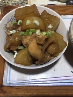 鶏モモ肉と大根の甘辛煮-レシピのメイン写真
