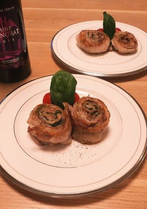ワインに合う♪豚肉のハーブ巻き-レシピのメイン写真