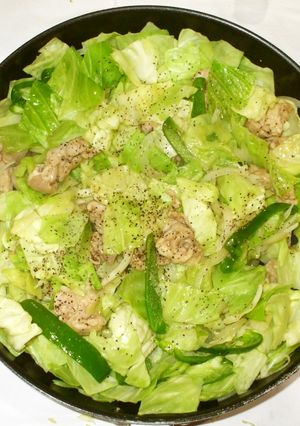 キャベツのオイスターソース炒め♪簡単時短-レシピのメイン写真
