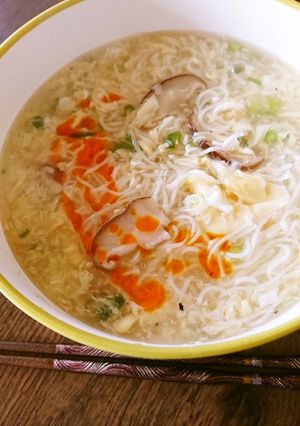 皿うどんのスープDEニュウメン-レシピのメイン写真