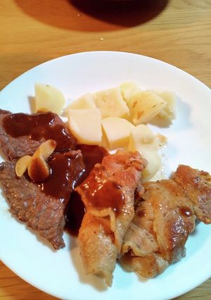 牛ランプ肉のステーキ-レシピのメイン写真
