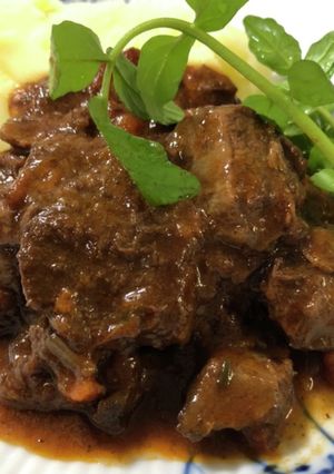 牛肉の赤ワイン煮☆ビーフシチュー-レシピのメイン写真