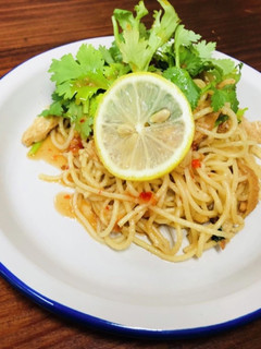 パクチー消費☆簡単タイ風パスタ-レシピのメイン写真
