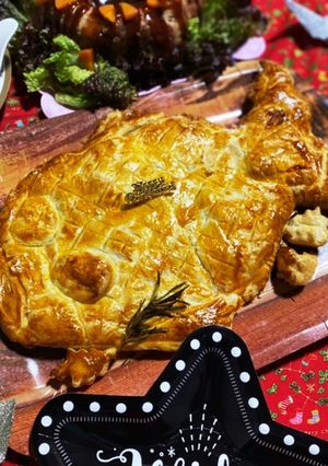 魚介とトマトの包みのめで鯛パイ-レシピのメイン写真